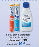 Steradent Denture Products-Each