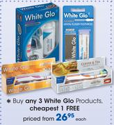 White Glo Products-Each