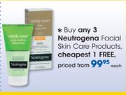 Neutrogena Facial Skin Care Products-Each