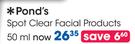 Pond's Spot Clear Facial Products-50ml