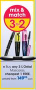 L'Oreal Mascaras-Each
