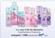 Oh So Heavenly Scentsations Products-Each