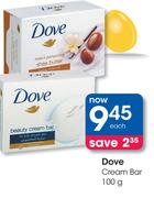 Dove Cream Bar-100g Each