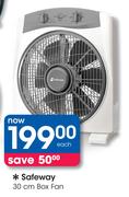 Safeway 30cm Box Fan