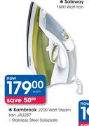 Kambrook 2200 Watt Steam Iron JA3287