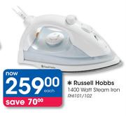 Russell Hobbs 1400 Watt Steam Iron RHI101/102