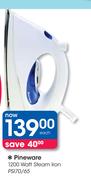 Pineware 1200 Watt Steam Iron PSI70/65