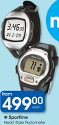 Sportline Heart Rate Pedometer S12