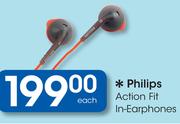 Philips Action Fit In Earphones