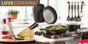 Love Cooking 18Cm Aluminium & Stainless Steel Casserole