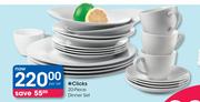 Clicks 20-Piece Dinner Set-Per Set