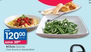 Clicks Dolomite Oval, Round Or Square Bowl-Per Set