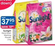 Sunlight Hand Wash Washing Powder-2Kg Each
