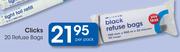 Clicks 20 Refuse Bags-Per Pack