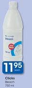 Clicks Bleach-750ml Each