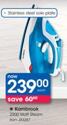 Kambrook 2200 Watt Steam Iron JA3287