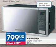 Kambrook 20Ltr Digital Microwave