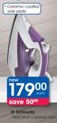 Safeway 1800 Watt Ceramic Iron-Each