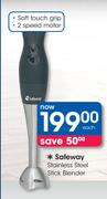 Safeway Stainless Steel Stick Blender-Each