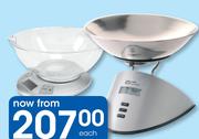 Clicks Stainless Steel Digital Kitchen Retro Scale-Each