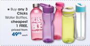 Clicks Water Bottles-Each