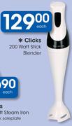 Clicks 200 Watt Stick Blender