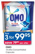 OMO 14 Ultra Concentrated Capsules-For 3