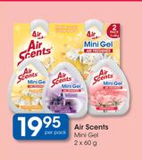 Air Scents Mini Gel-2x60g