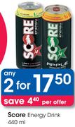 Score Energy Drink-2x440ml