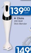Clicks 200W Stick Blender