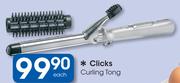 Clicks Curling Tong