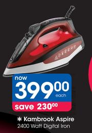 Special Kambrook Aspire 2400 Watt Digital Iron m.guzzle .za