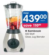 Kambrook 500W Glass Jug Blender