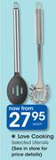 Love Cooking Selected Utensils-Each