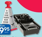 Clicks Black Multifunctional Grater