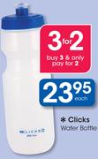 Clicks Water Bottle-Each