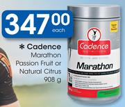Cadence Marathon Passion Fruit Or Natural Citrus-908g
