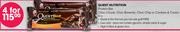 Quest Nutrition Protein Bar Choc Chunk, Choc Brownie, Choc Chip Or Cookies & Cream-4x60g