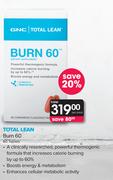GNC Total Lean Burn 60-60 Tablets Per Pack
