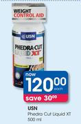 USN Phedra Cut Liquid XT-500ml