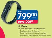Wego Hubrid Wireless Activity Tracker-Each