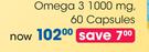 Natrodale Omega 3 1000mg-60 Capsules