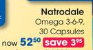Natrodale Omega 3-6-9-30 Capsules