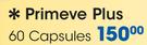 Primeve Plus-60 Capsules Per Pack