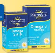 Natrodale Omega 3 1000mg-60 Capsules