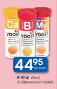Vital Voost 10 Effervescent Tablets-Per Pack