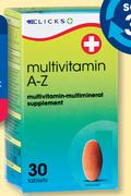 Clicks Multivitamin A-Z-30 Tablets