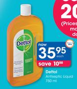 Dettol Antiseptic Liquid-750ml