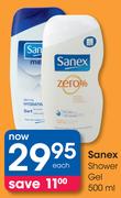 Sanex Shower Gel-500ml