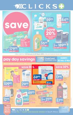 Clicks : You Pay Less (25 Feb - 22 Mar 2015), page 1